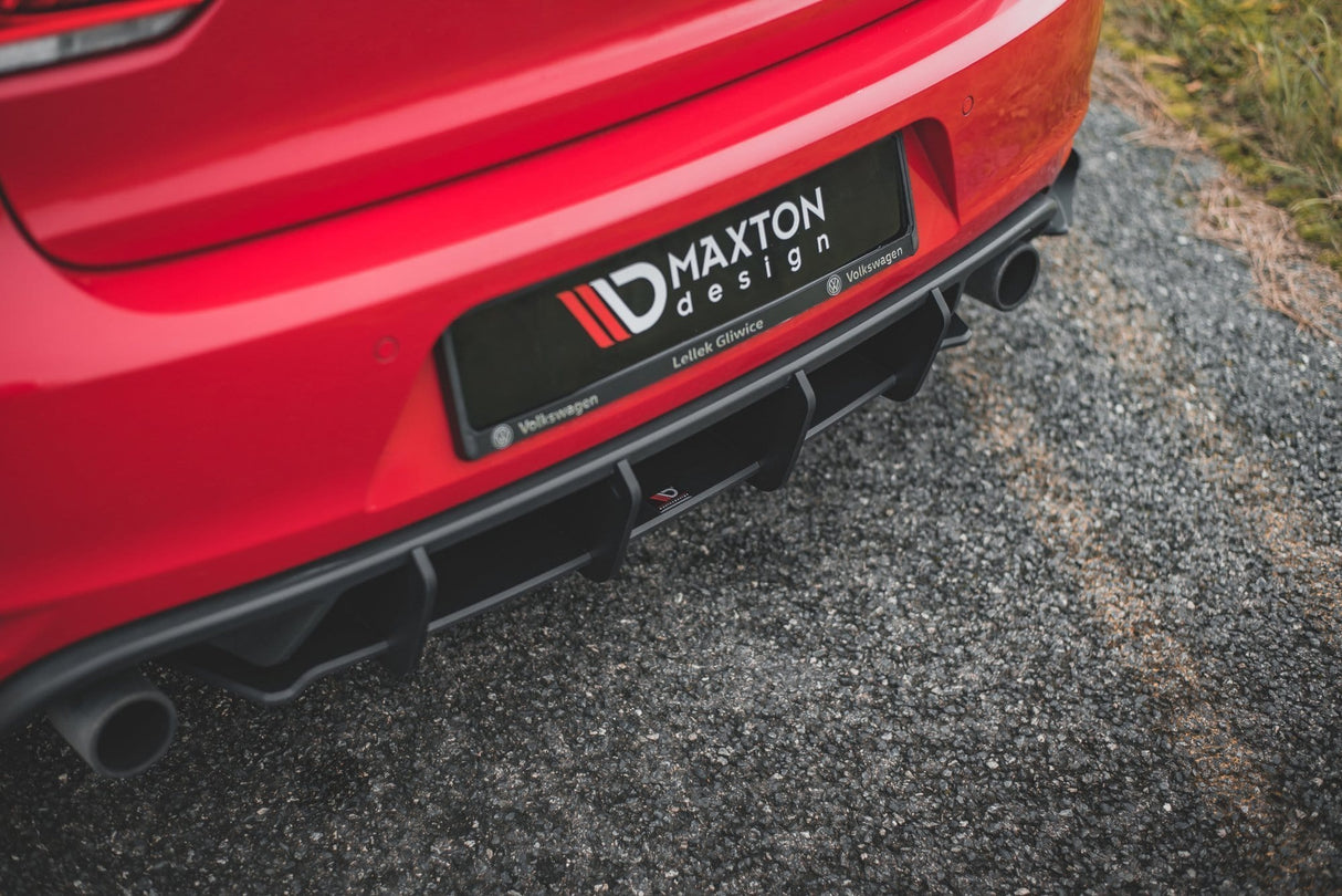 Maxton Design Racing Durability Rear Diffuser V.2 Volkswagen Golf GTi Mk6