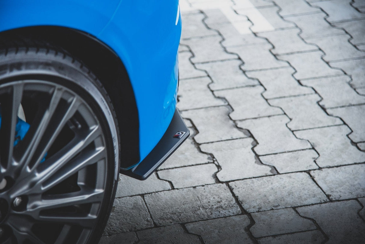 Maxton Design Racing Durability Rear Side Splitters Ford Focus RS MK3