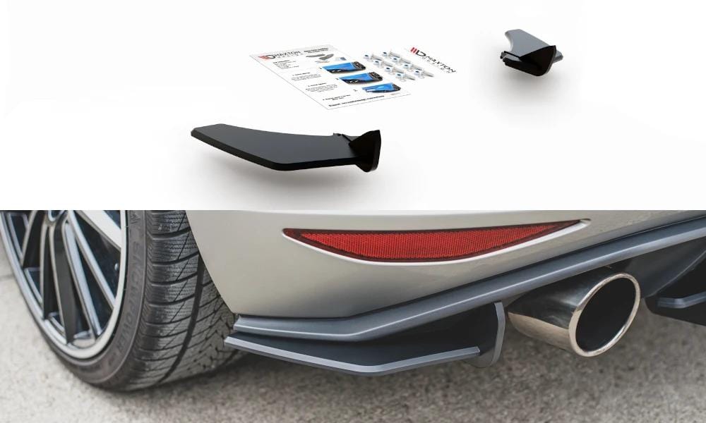 Maxton Design Racing Durability Rear Side Splitters | VW Mk7 GTI