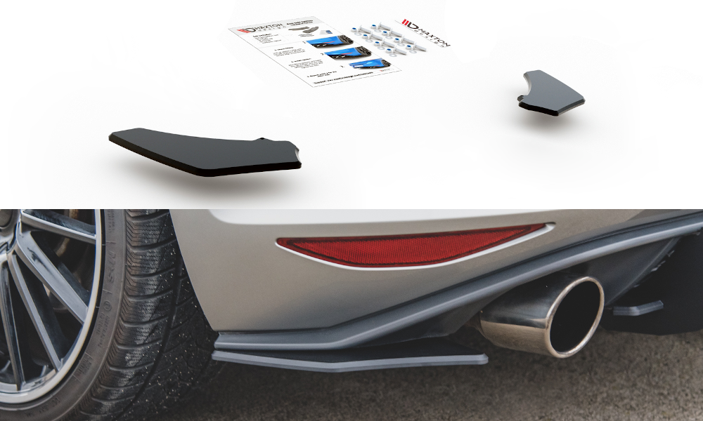 Maxton Design Racing Durability Rear Side Spiltters V.2 - VW Golf Mk7 GTI