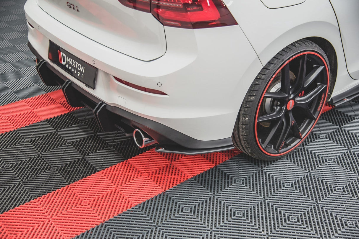 Maxton Design Racing Durability Rear Side Splitters Volkswagen Golf Mk8 GTi