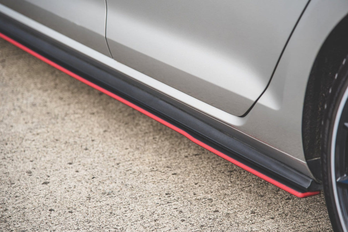 Maxton Design Racing Durability Side Skirts Diffusers | VW Mk7 GTI