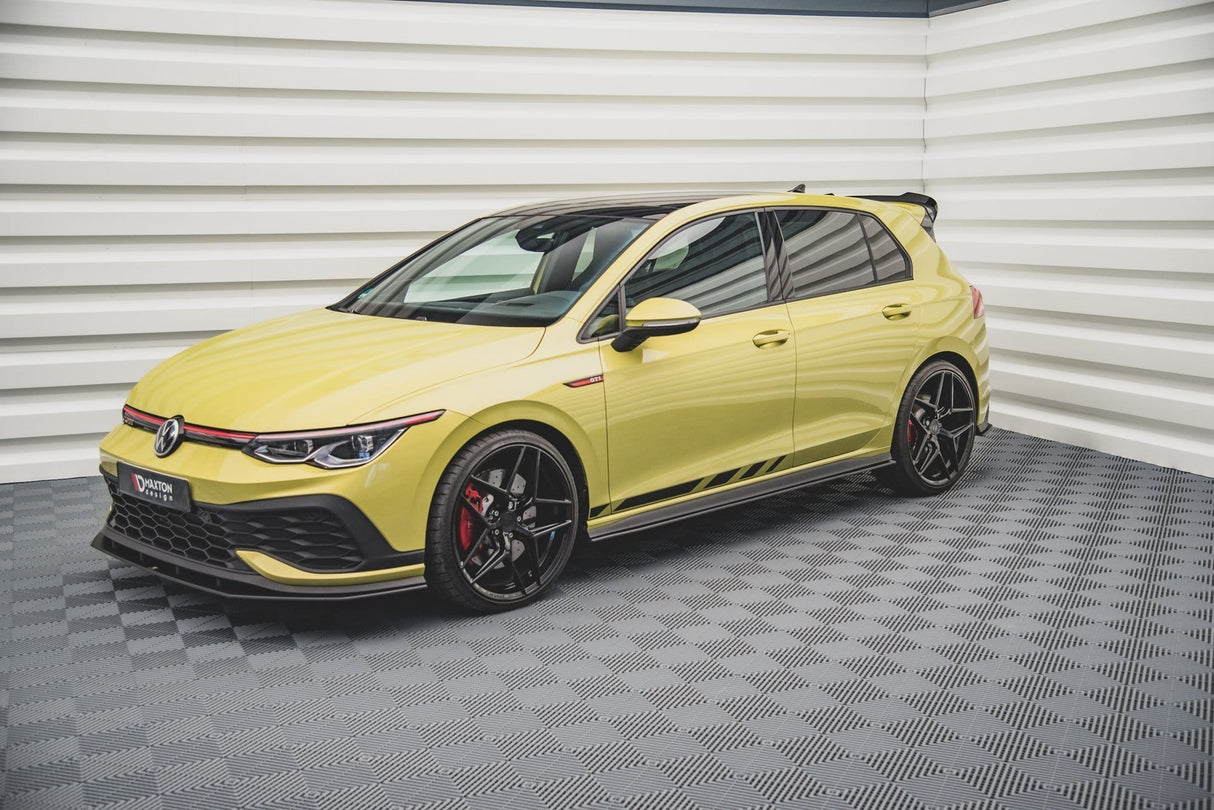Maxton Design Racing Durability Side Skirts Diffusers Volkswagen Golf Mk8 GTi / GTi Clubsport / R-Line