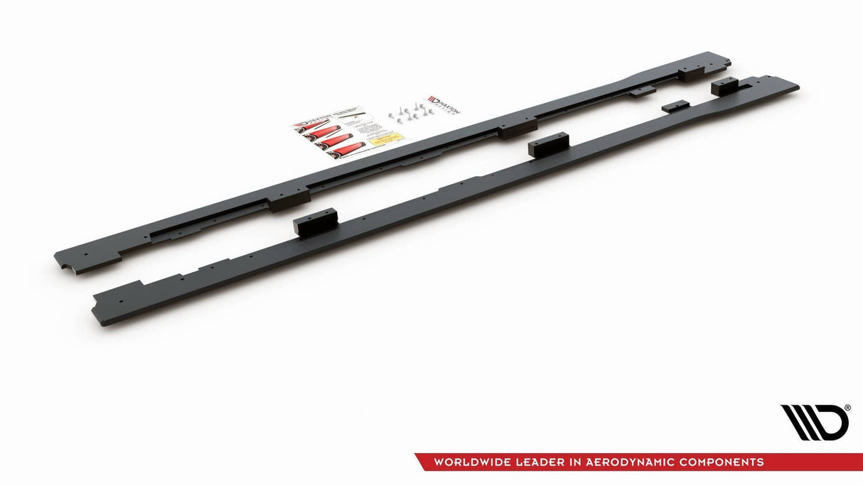 Maxton Design Racing Durability Side Skirts Diffusers Volkswagen Golf GTi Mk6