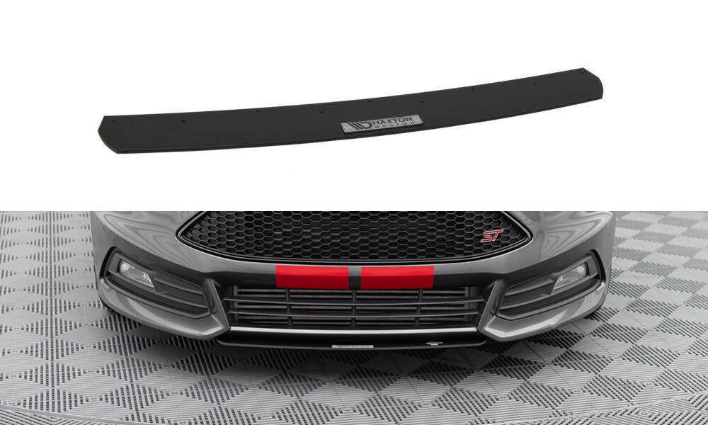Maxton Design Racing Front Splitter V.3 Ford Focus St MK3 Fl