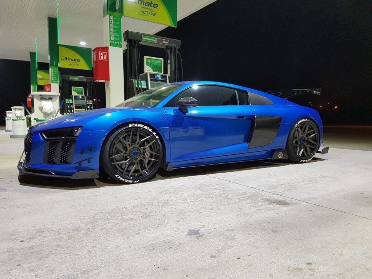 Maxton Design Racing Side Skirts Diffusers Audi R8 Mk.2