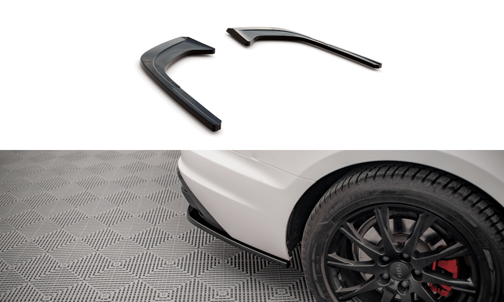 Maxton Design Rear Side Splitters Audi A4 B9 Facelift (Standard)
