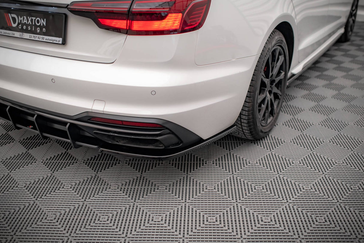 Maxton Design Rear Side Splitters Audi A4 B9 Facelift (Standard)