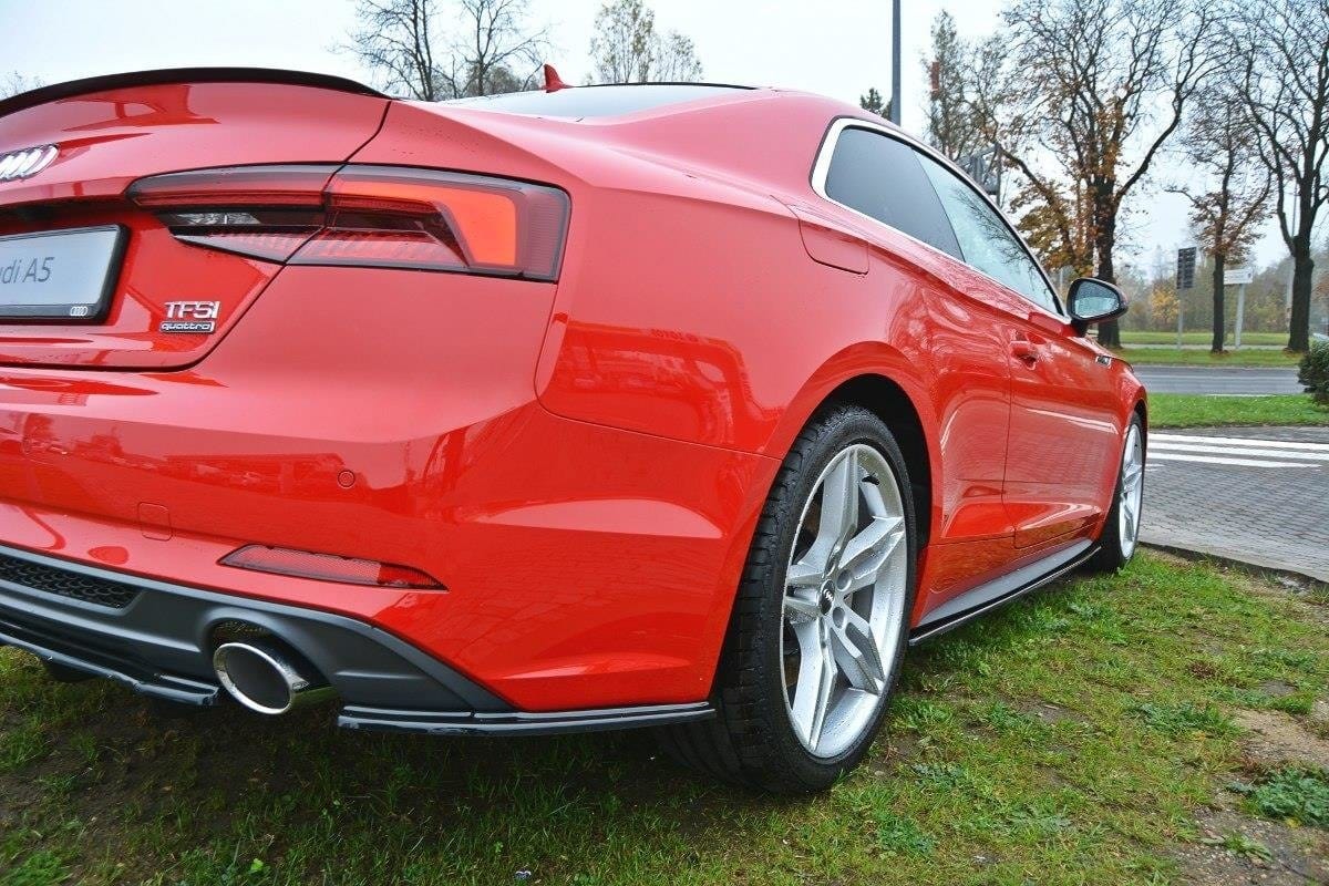 Maxton Design Rear Side Splitters Audi A5 S-Line F5 Coupe