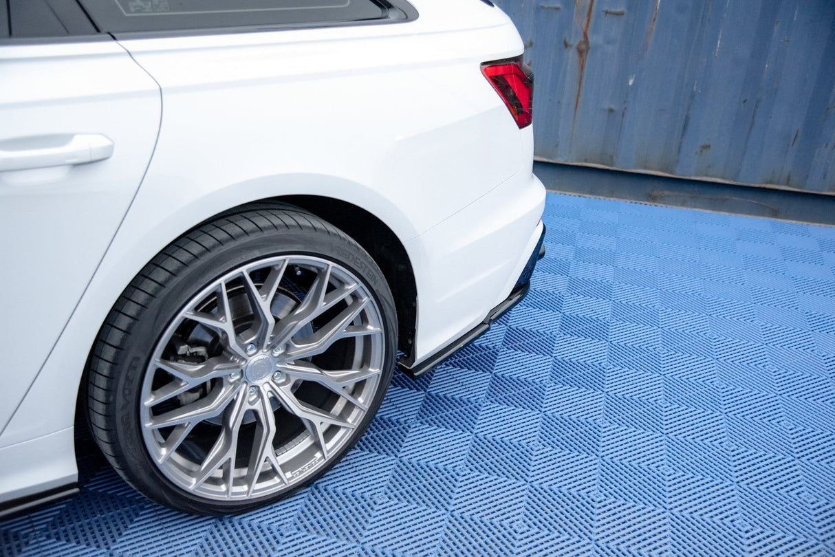 Maxton Design Rear Side Splitters Audi A6 C8 S-Line
