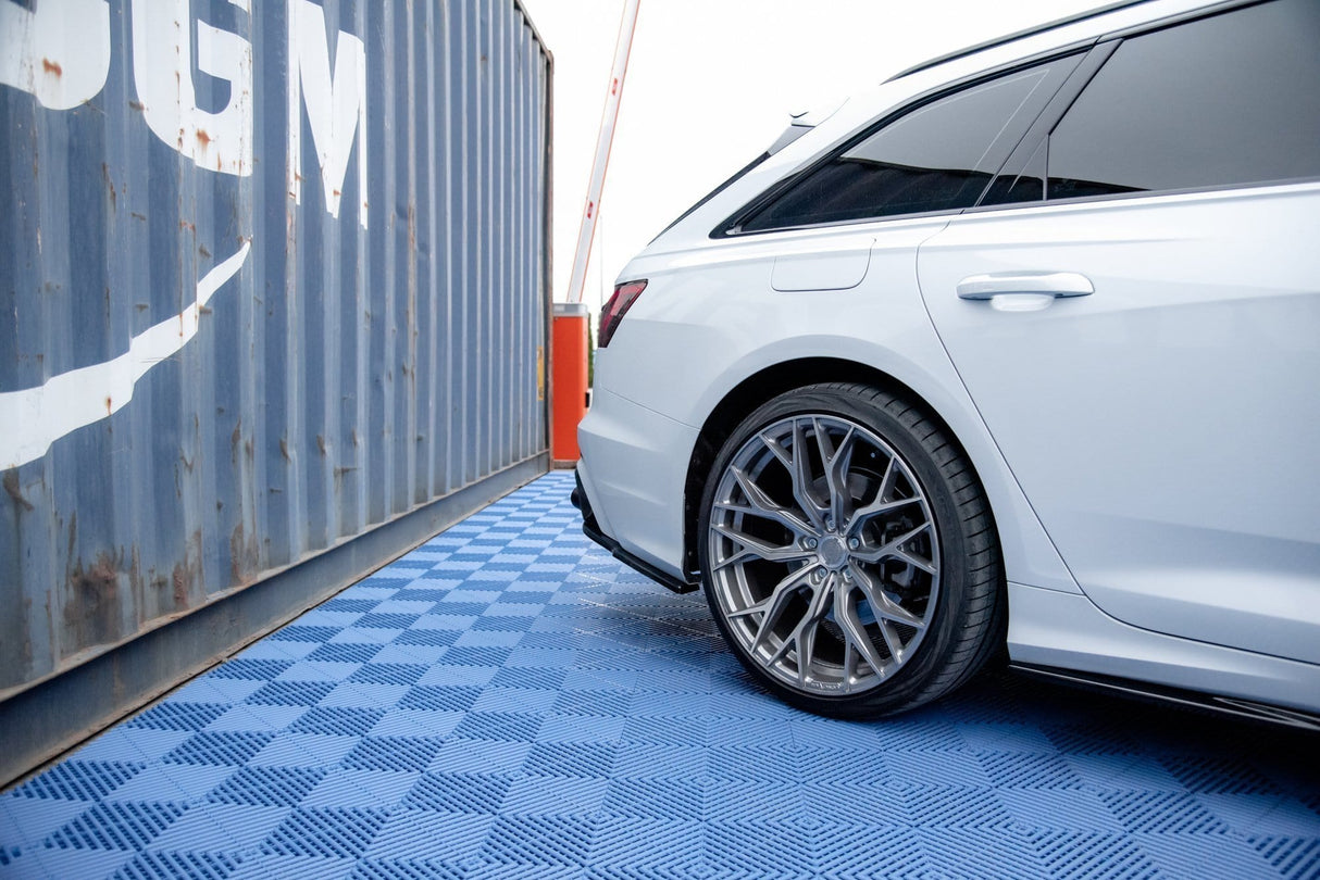 Maxton Design Rear Side Splitters Audi A6 C8 S-Line