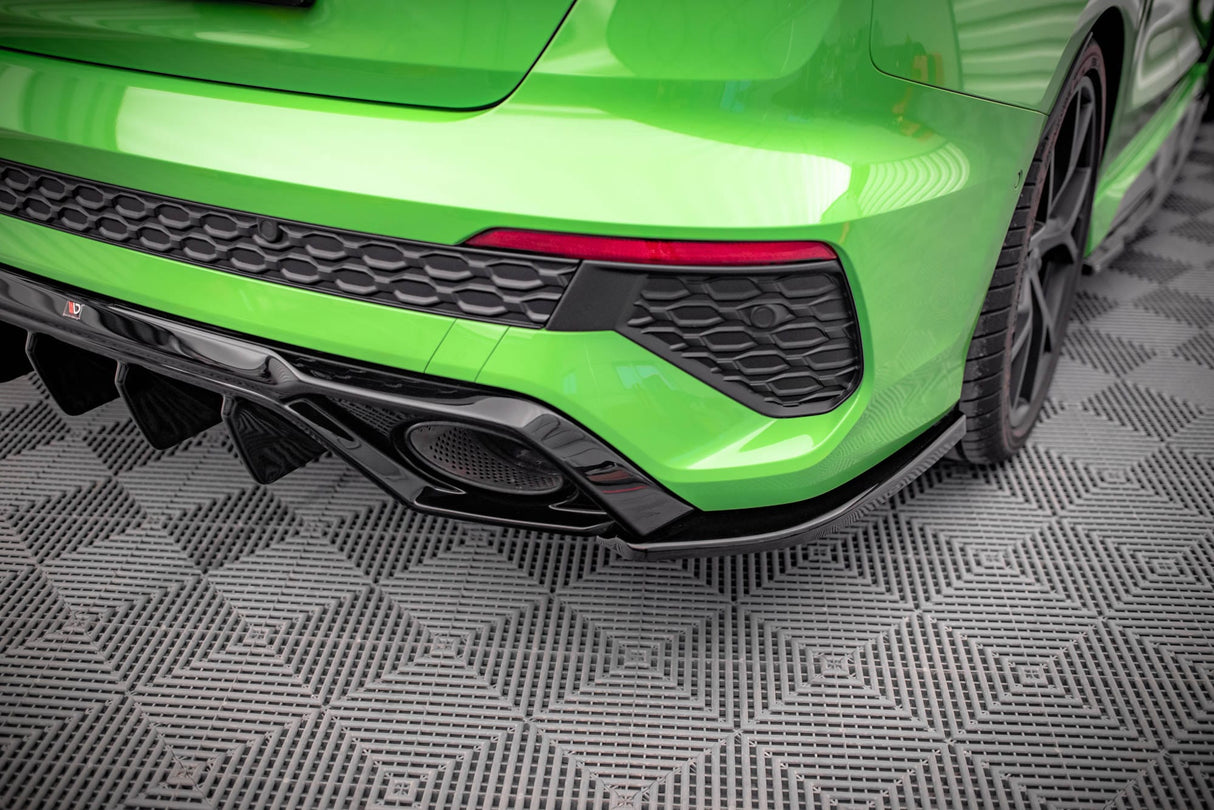 Maxton Design Rear Size Splitters - Audi / 8Y / RS3