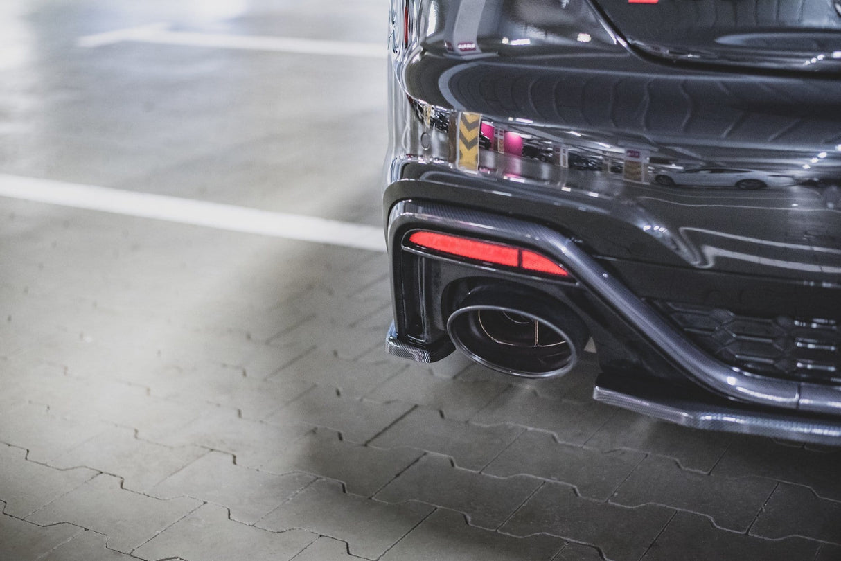 Maxton Design Rear Side Splitters Audi RS5 F5 Facelift