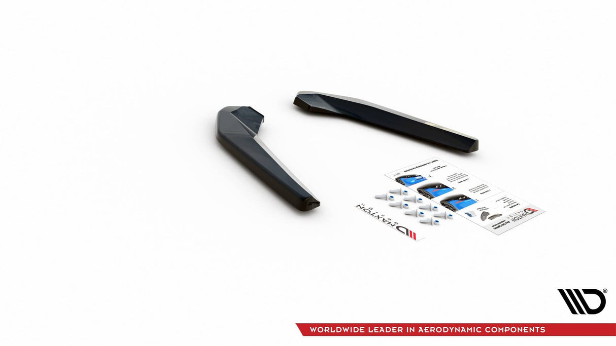 Maxton Design Rear Side Splitters - BMW / F48 / X1 / M-Pack