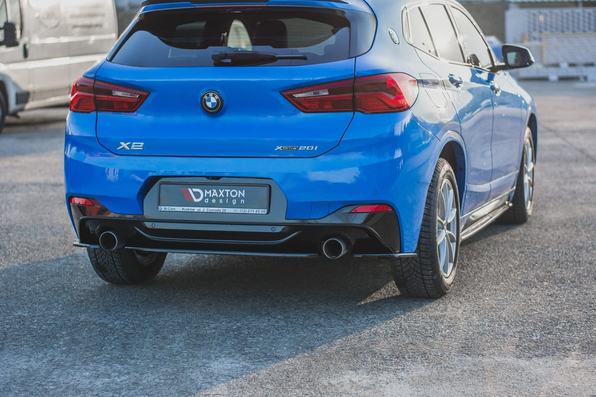Maxton Design Rear Side Splitters BMW X2 F39 M-Package