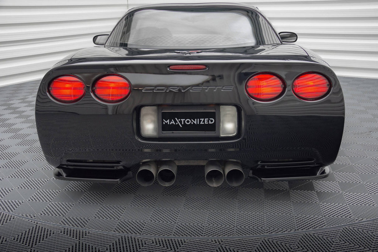 Maxton Design Rear Side Splitters - Chevrolet Corvette C5