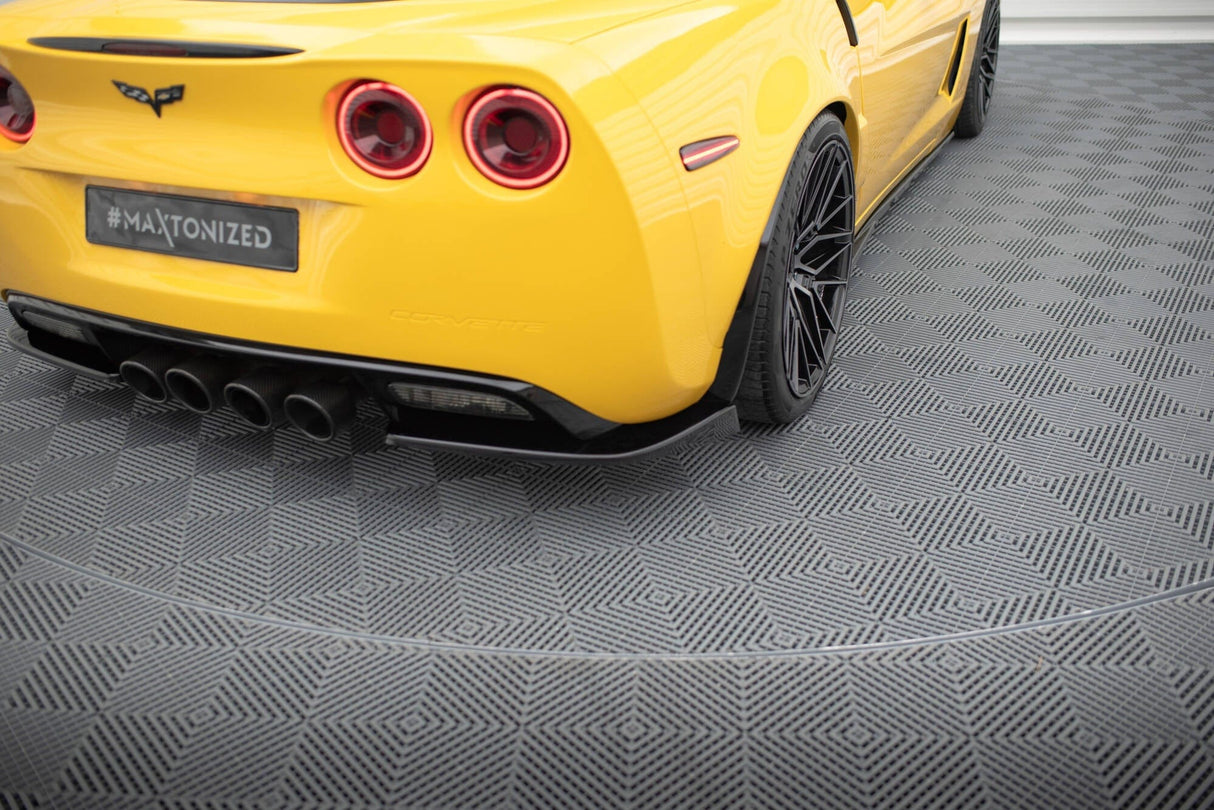Maxton Design Rear Side Splitters - Chevrolet Corvette C6