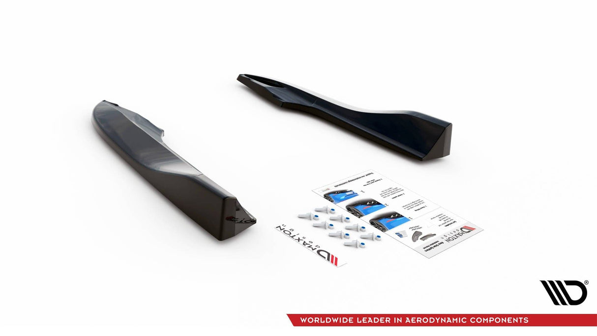 Maxton Design Rear Side Splitters Dodge Challenger RT MK3 Facelift