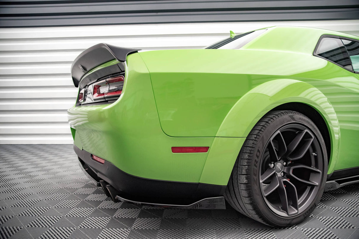 Maxton Design Rear Side Splitters Dodge Challenger SRT Hellcat Widebody MK3