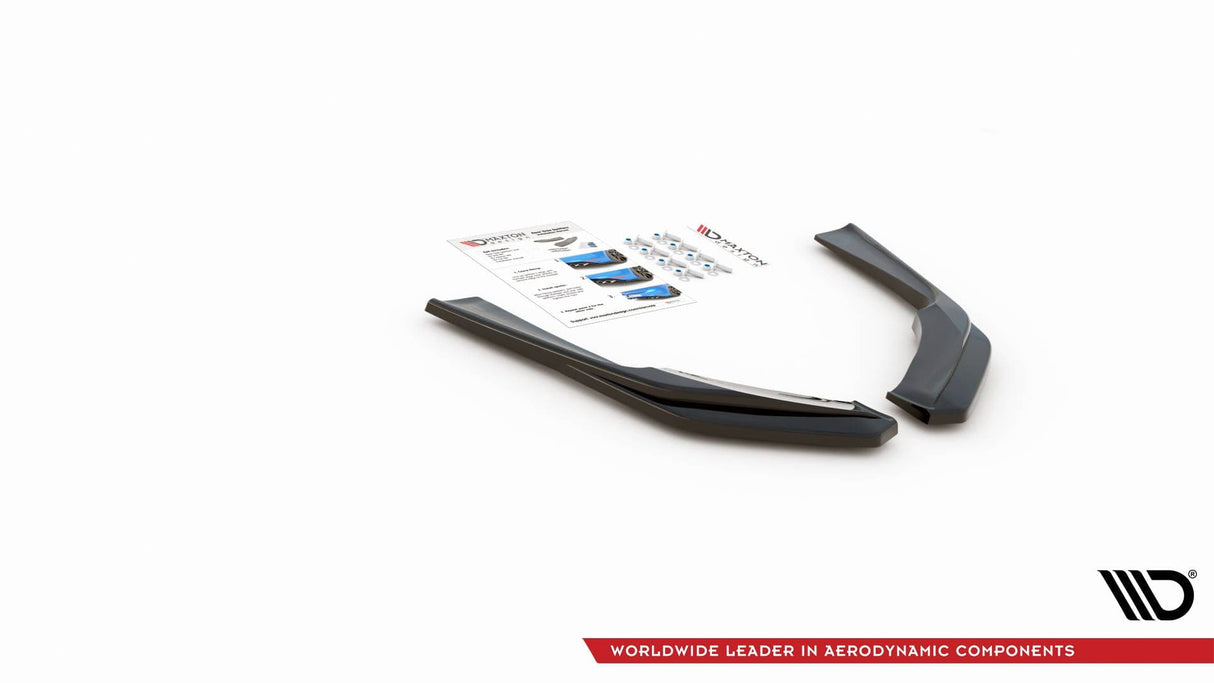 Maxton Design Rear Side Splitters Infiniti Q60 S Mk2