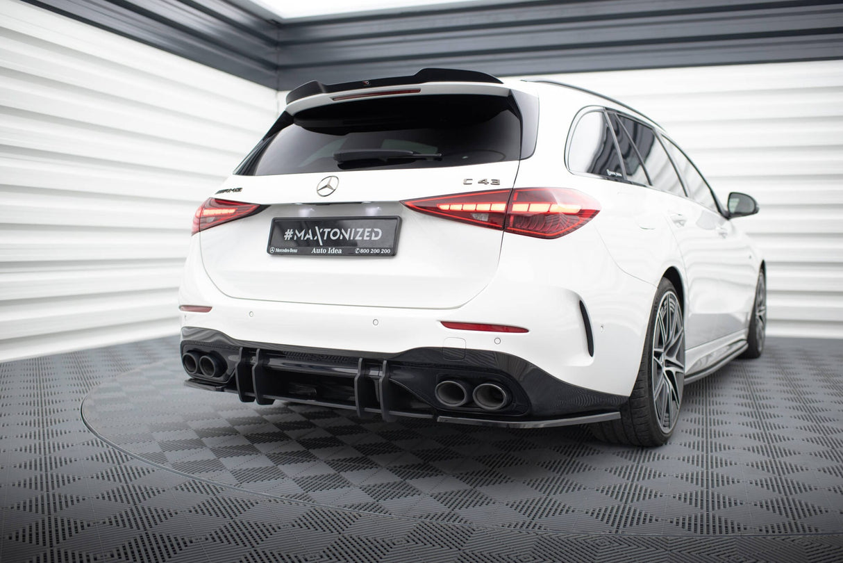 Maxton Design Rear Side Splitters Mercedes-Benz C AMG-Line / 43 AMG W206