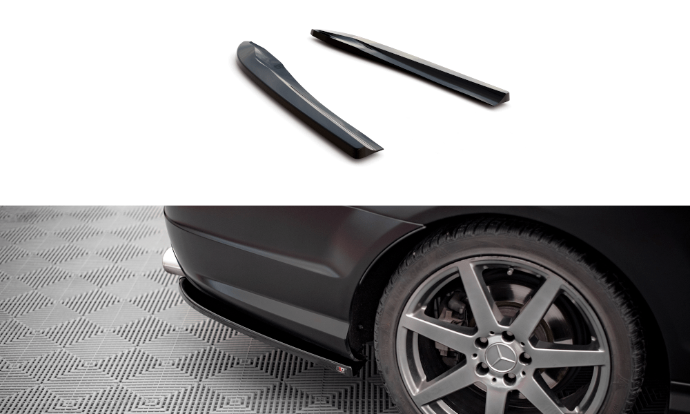 Maxton Design Rear Side Splitters Mercedes-Benz C Coupe AMG-Line C204