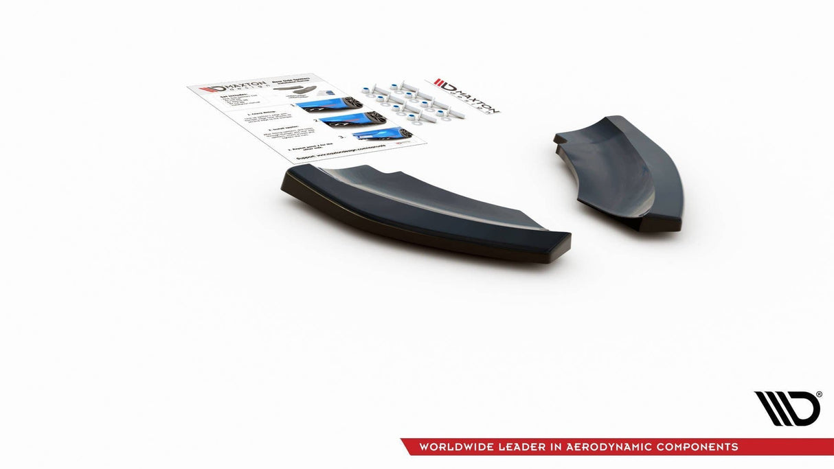 Maxton Design Rear Side Splitters Mini Countryman Mk2 F60 JCW