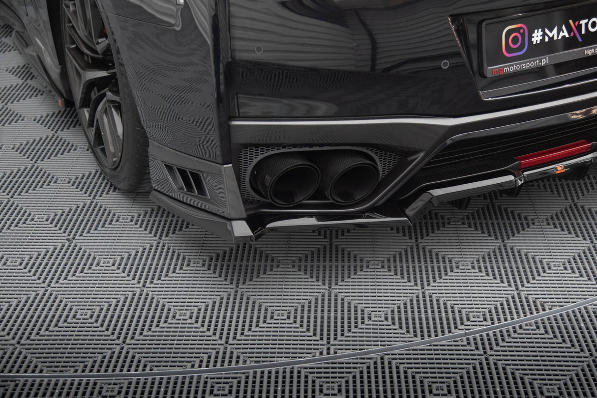 Maxton Design Rear Side Splitters Nissan Gtr R35 Facelift