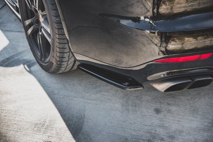 Maxton Designs Rear Side Splitters - Porsche Panamera Turbo 970 Facelift