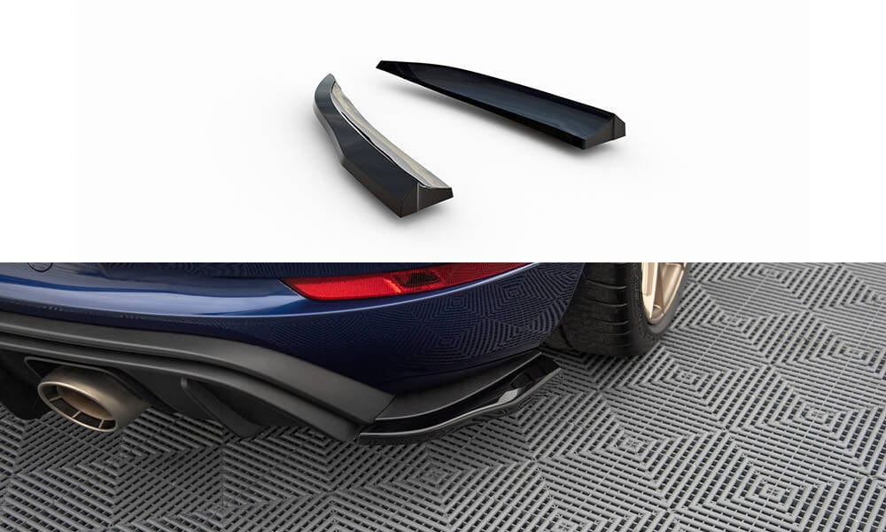 Maxton Design Rear Side Splitters Porsche 718 Cayman GT4 RS 982C