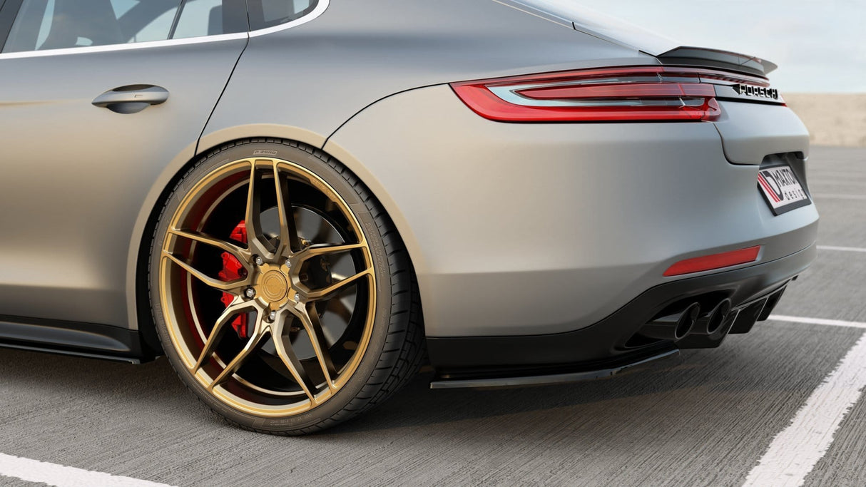 Maxton Design Rear Side Splitters Porsche Panamera Turbo / GTS 971