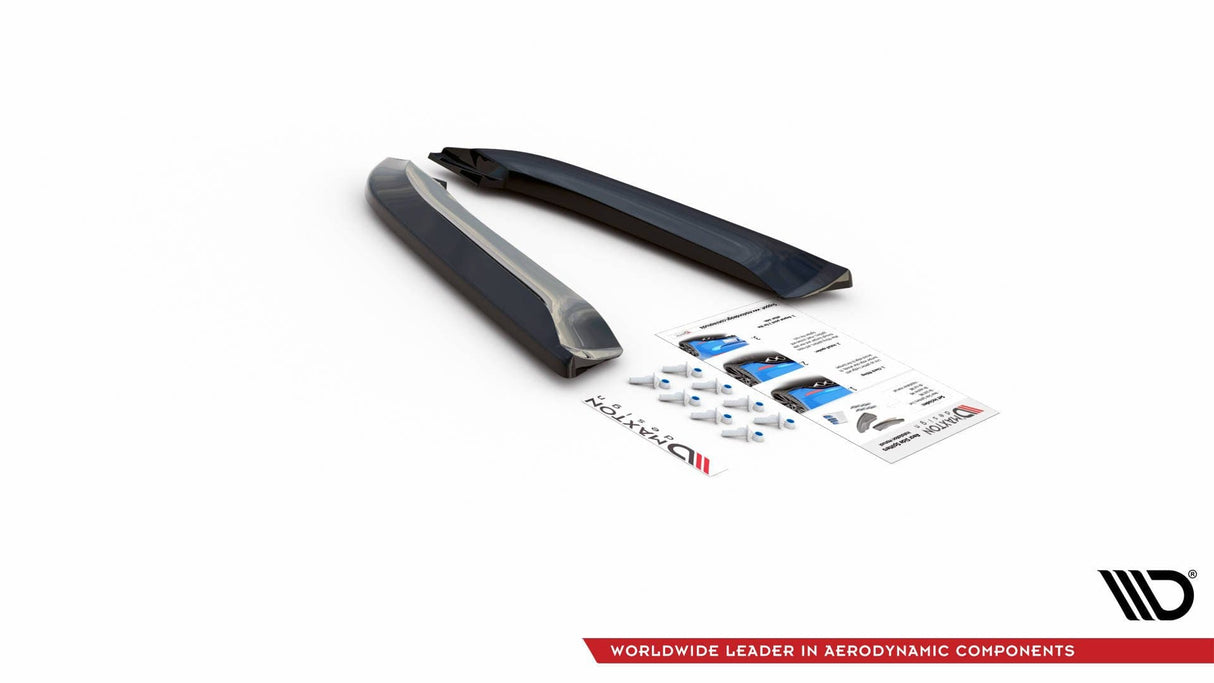 Maxton Design Rear Side Splitters V.2 Audi RS4 Sedan B7
