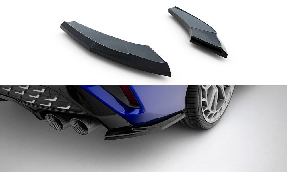 Maxton Design Rear Side Splitters V.1 Audi S3 Sedan 8Y Facelift