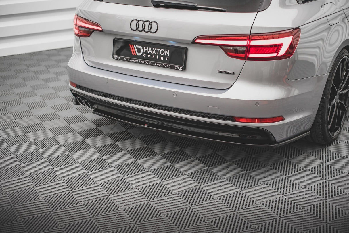 Maxton Design Rear Side Splitters V.2 Audi A4 S-Line B9