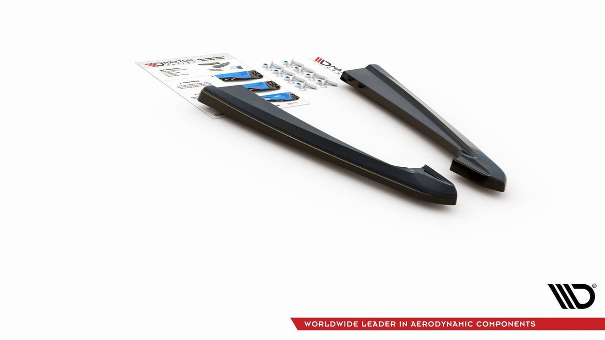 Maxton Design Rear Side Splitters V.2 Audi RS6 C7