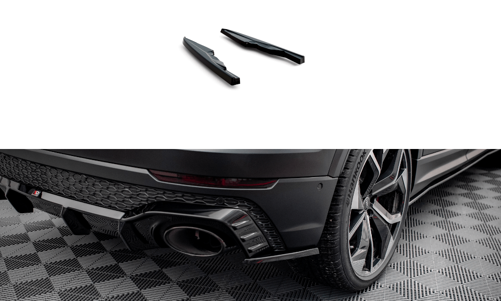 Maxton Design Rear Side Splitters V.2 Audi RSQ8 Mk1 (Set Valance)