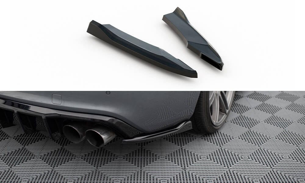 Maxton Design Rear Side Splitters V.2 Audi S5 Coupe 8T Facelift (Set Valance)