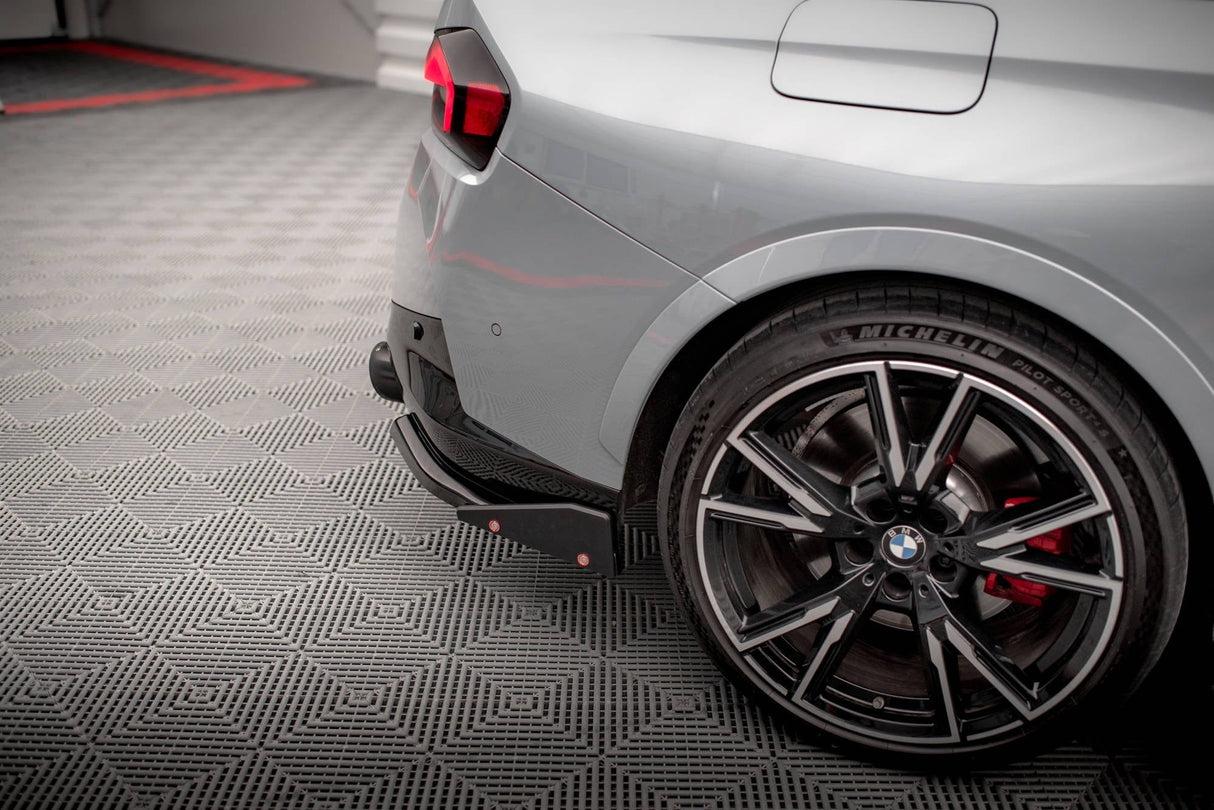 Maxton Design Rear Side Splitters V.2 + Flaps BMW 2 Coupe M240I G42