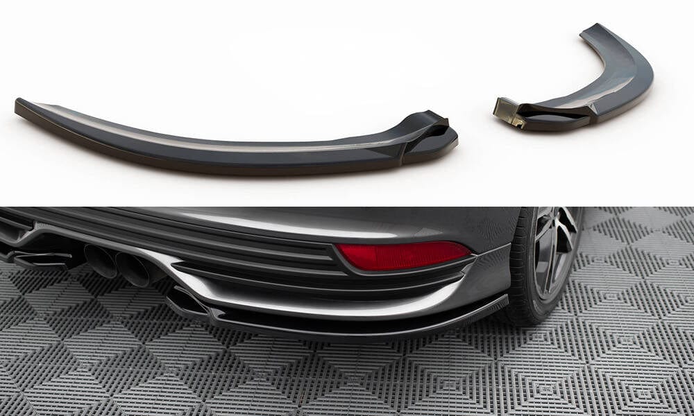 Maxton Design Rear Side Splitters V.2 Ford Focus St MK3 Facelift