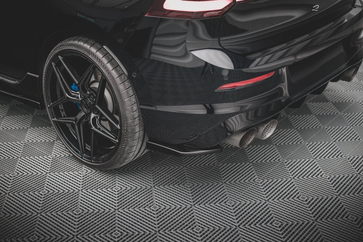 Maxton Design Rear Side Splitters V.2 For - VW Golf R Mk8