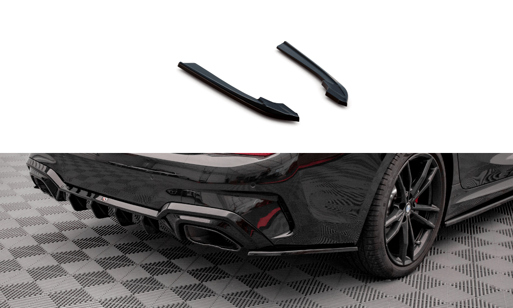 Maxton Design Rear Side Splitters V.3 BMW 3 M-Pack / M340 G20 / G21 (Set Valance)