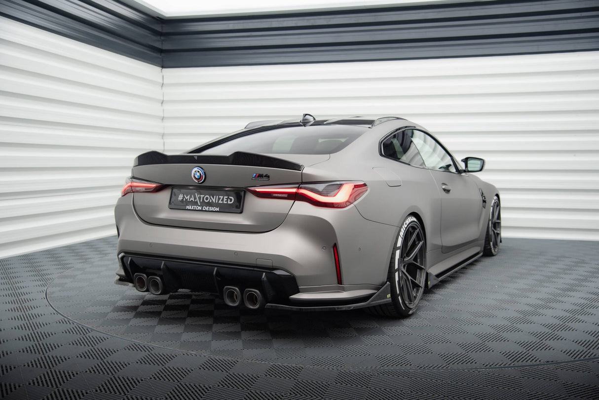 Maxton Design Rear Side Splitters V.3 Csl Look BMW M4 G82