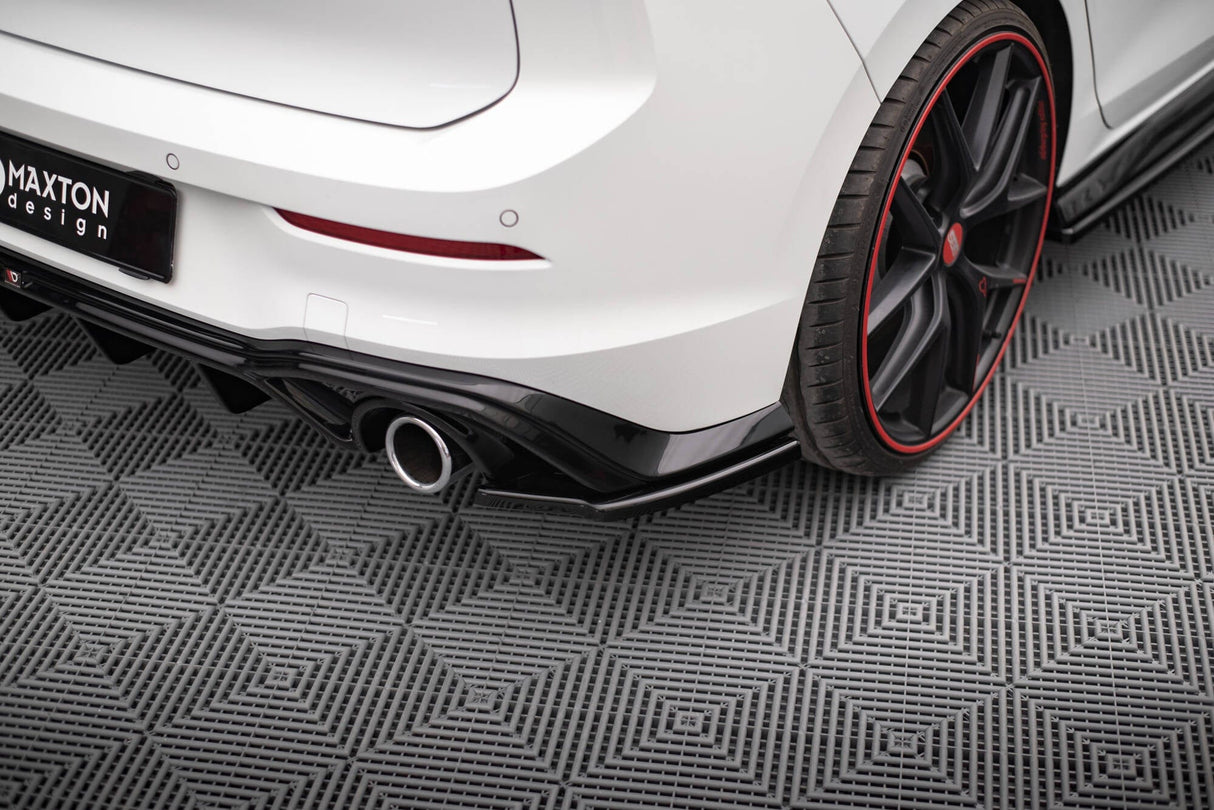 Maxton Design Rear Side Splitters V.3 VW Golf GTI Mk8 (Set Valance V.2)