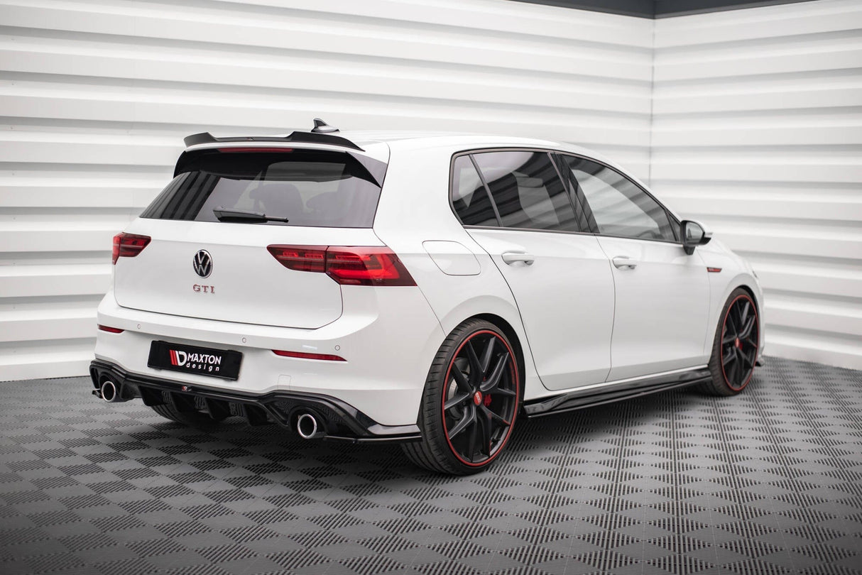 Maxton Design Rear Side Splitters V.3 VW Golf GTI Mk8 (Set Valance V.2)