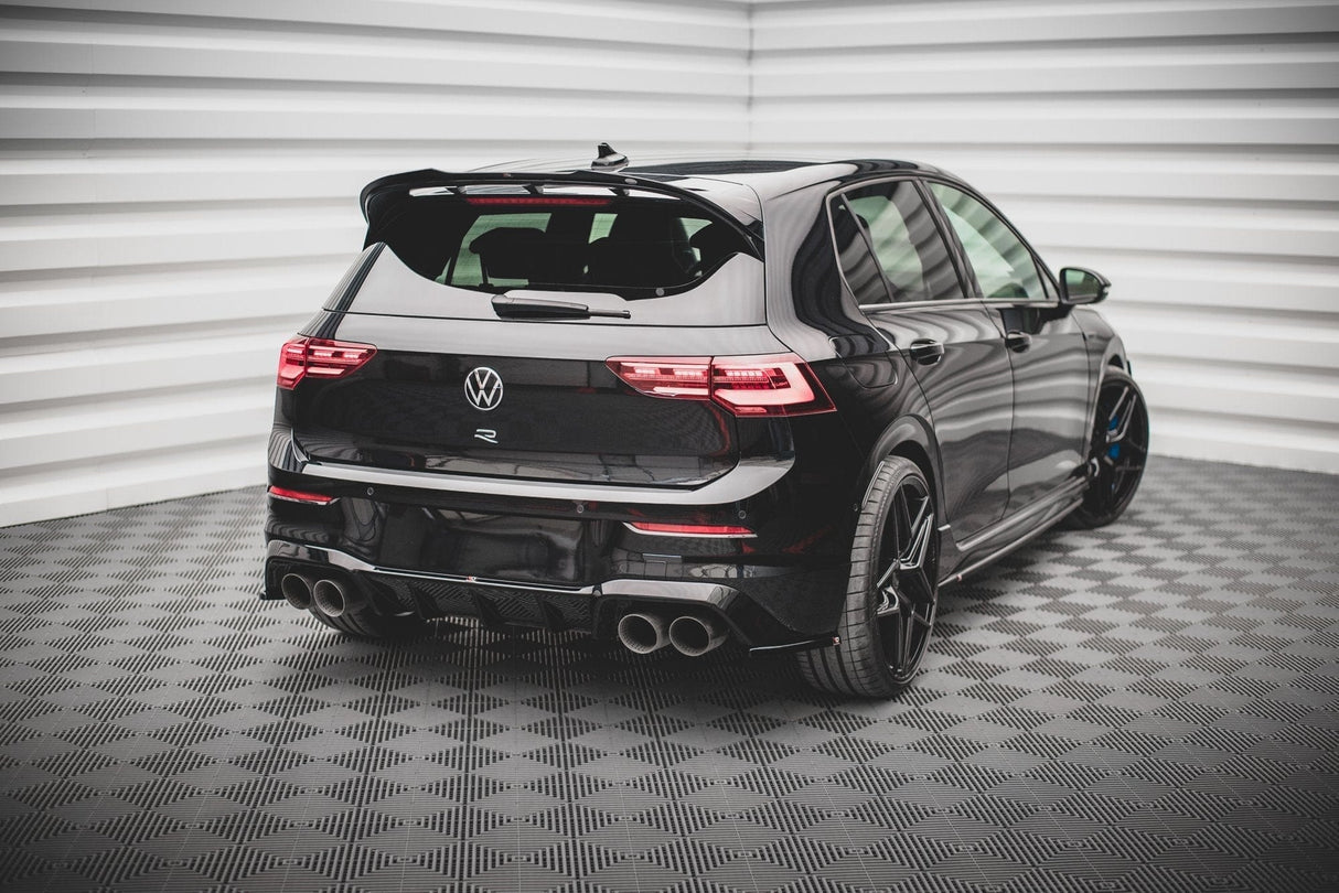 Maxton Design Rear Side Splitters V.3 For - VW Golf R Mk8