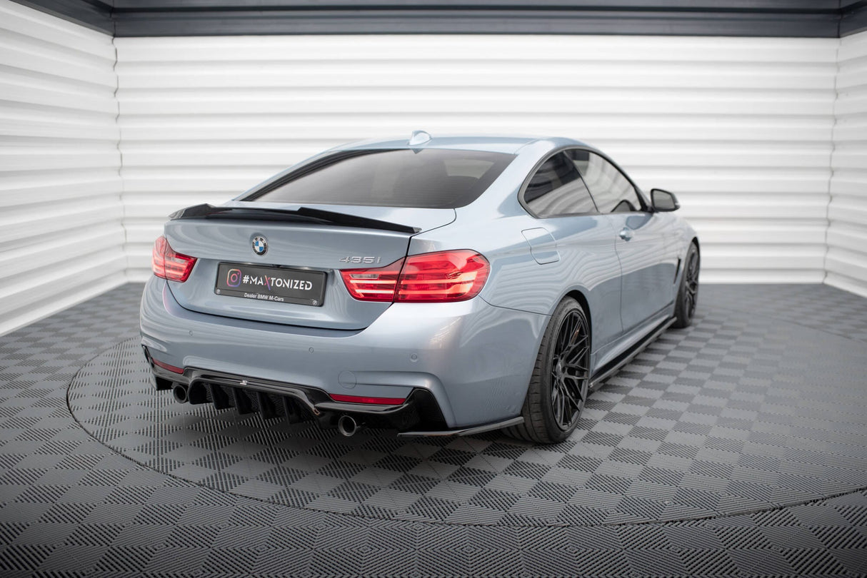 Maxton Design Rear Side Splitters V.4 BMW 4 Coupe M-Pack F32 (Set Valance)