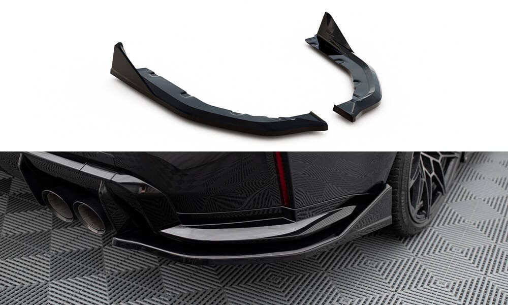 Maxton Design Rear Side Splitters V.4 CSL-Look BMW M3 G80