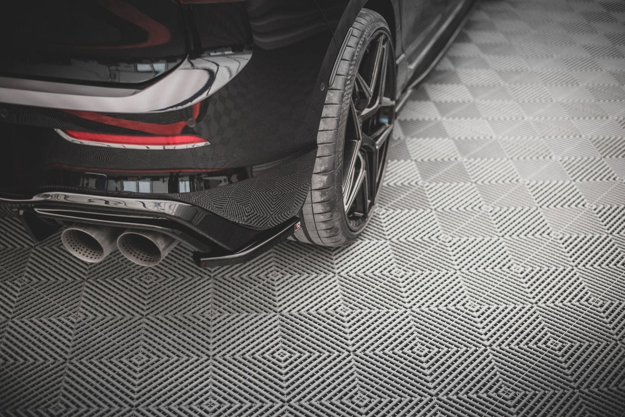 Maxton Design Rear Side Splitters V.4 For - VW Golf R Mk8