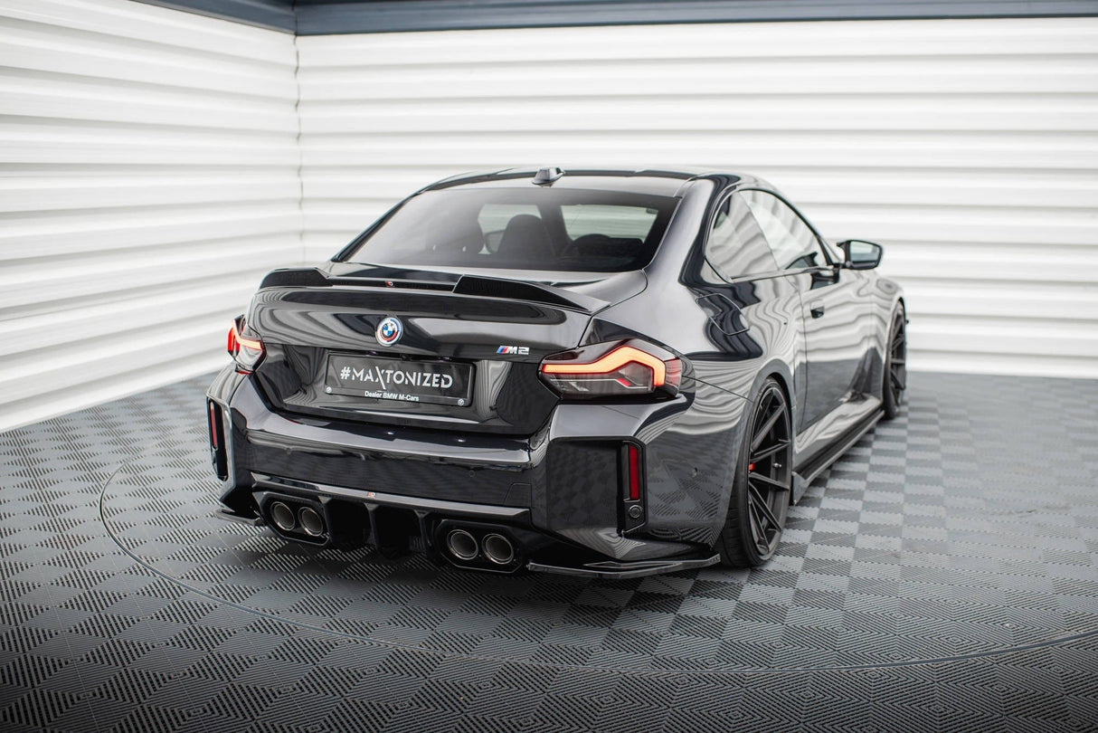 Maxton Design Rear Side Splitters V.5 - BMW M2 G87 (Set for Valance V.2)