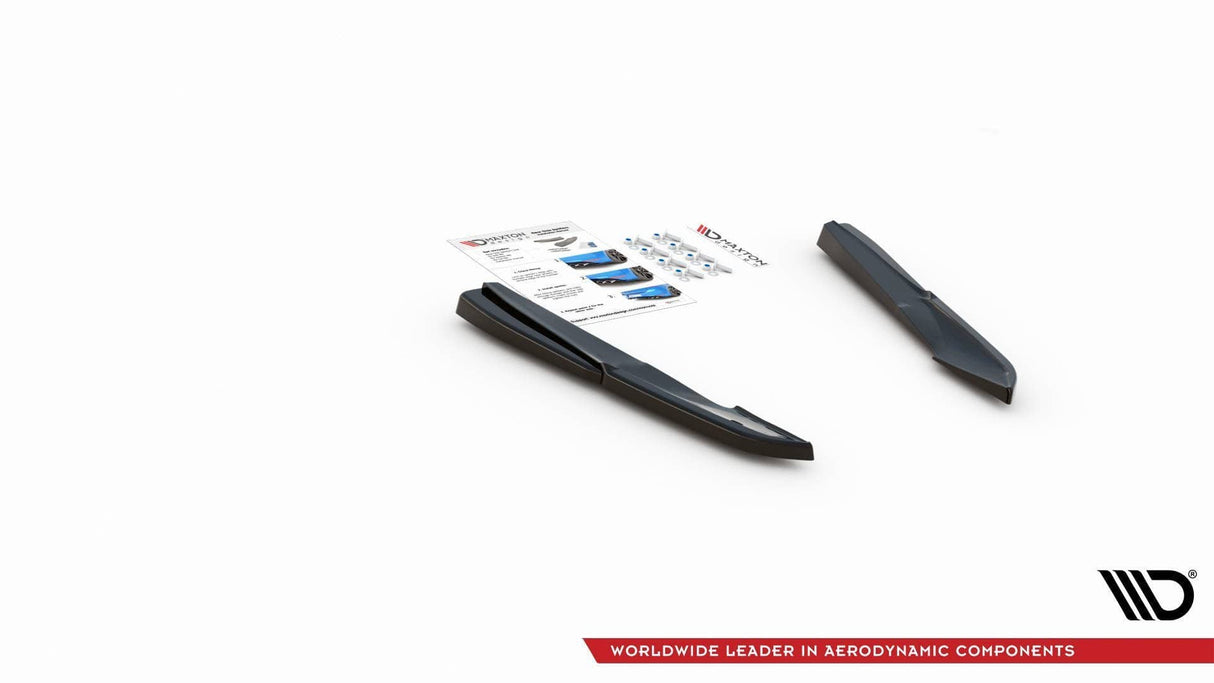 Maxton Design Rear Side Splitters For Audi S5 / A5 S-Line Sportback F5 Facelift